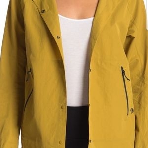 Mountain Hardware Railay Button Front Small Gorpcore Chartreuse Windbreaker MTB